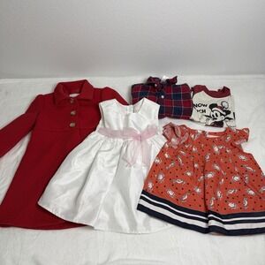Bundle Baby Girl Clothes 18-24 Months/2T  5 Pieces Janie And Jack Gymboree Dress